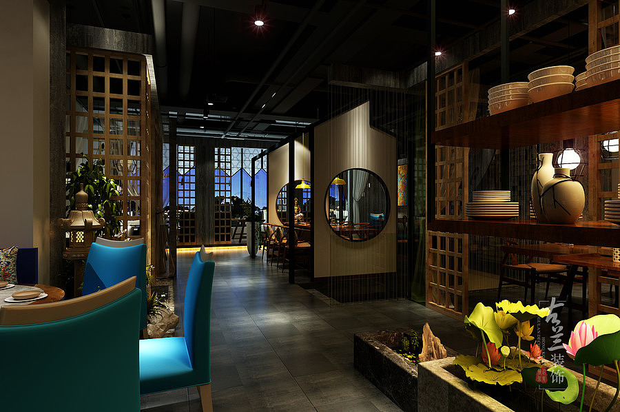 成都主题餐厅设计赏析——素弥素食餐厅