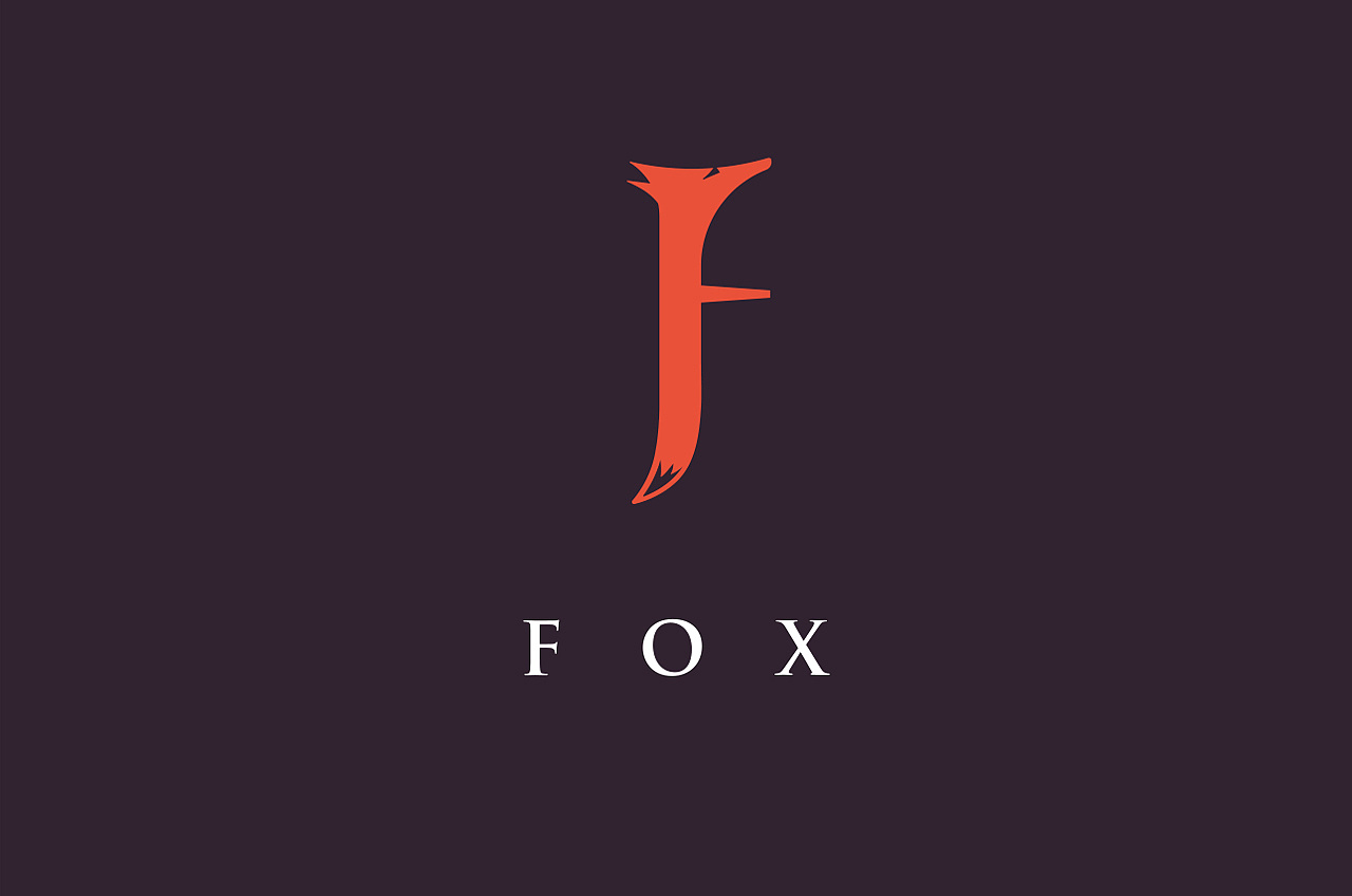 动物 动物首字母的logo图形练习