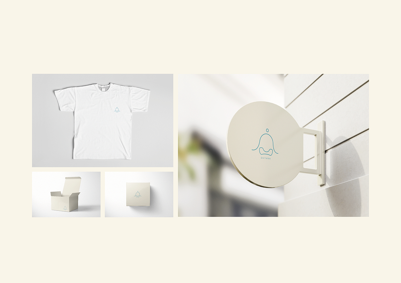 冥想椅子logo设计