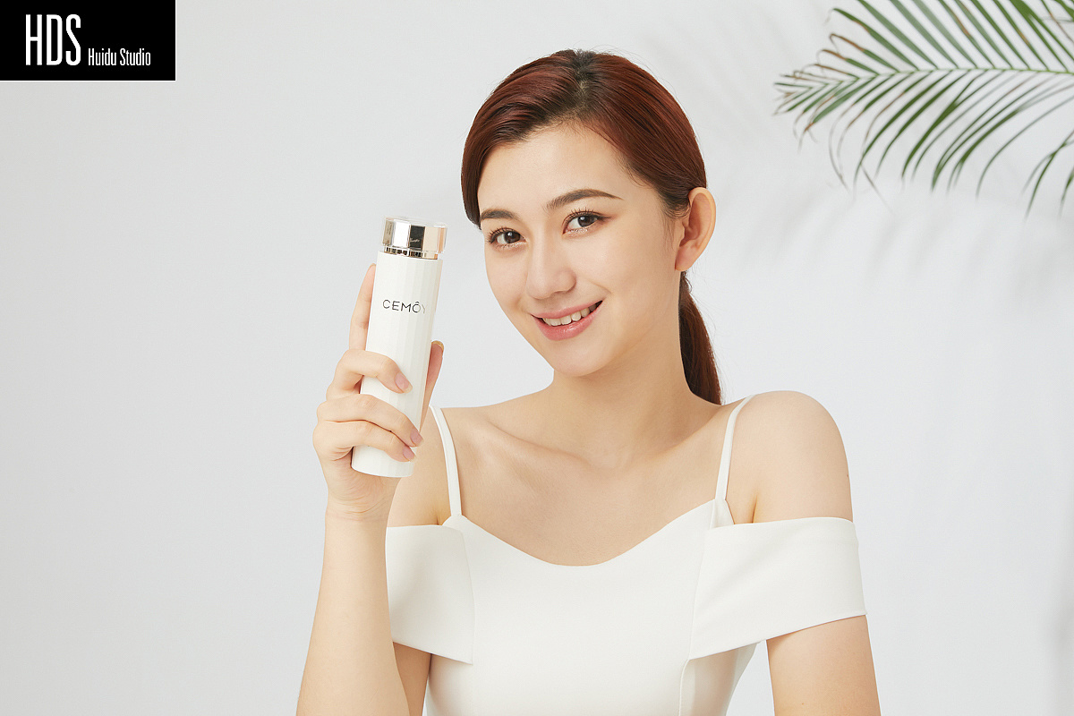 护肤产品模特展示营销视频拍摄 模特图拍摄