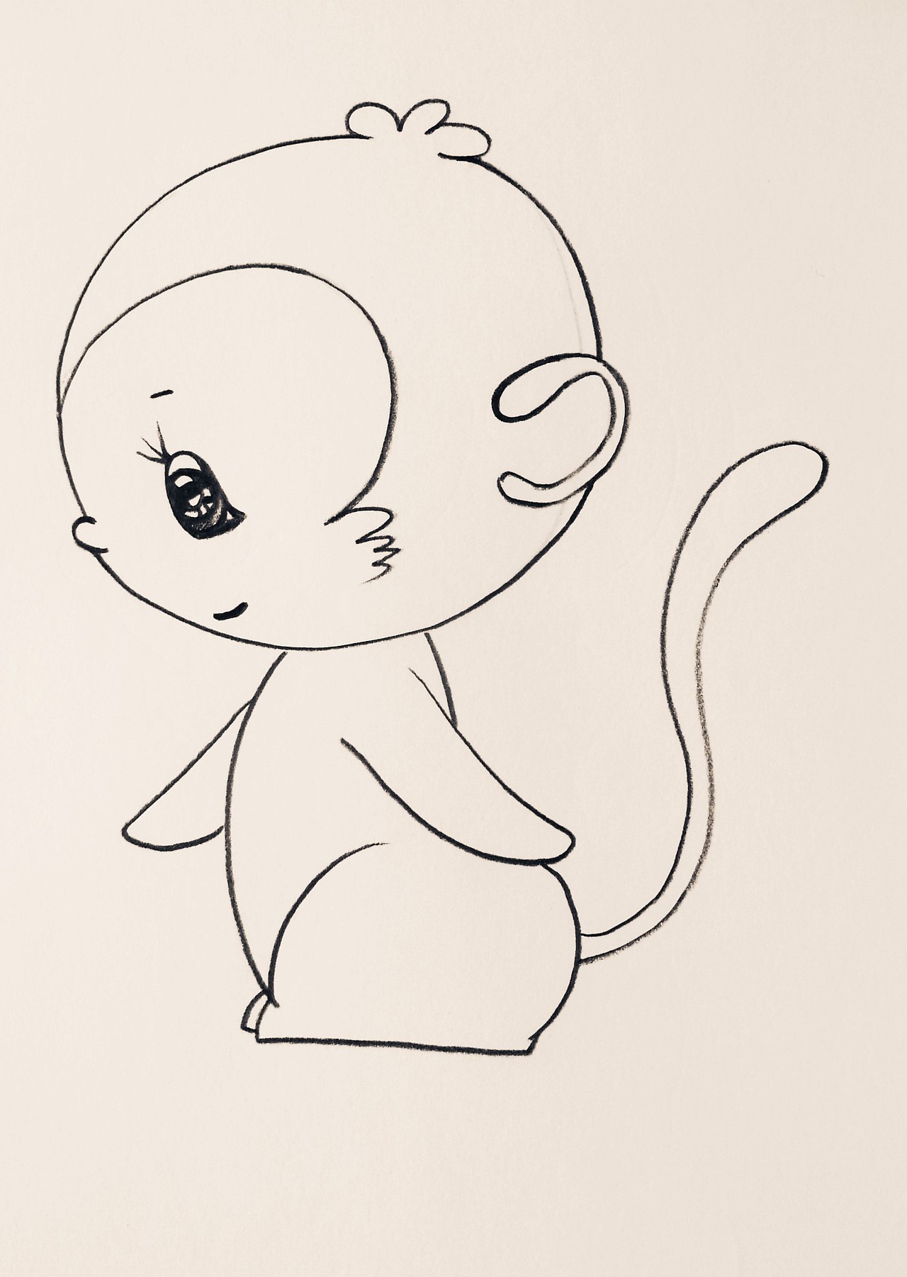 我的手绘卡通画稿