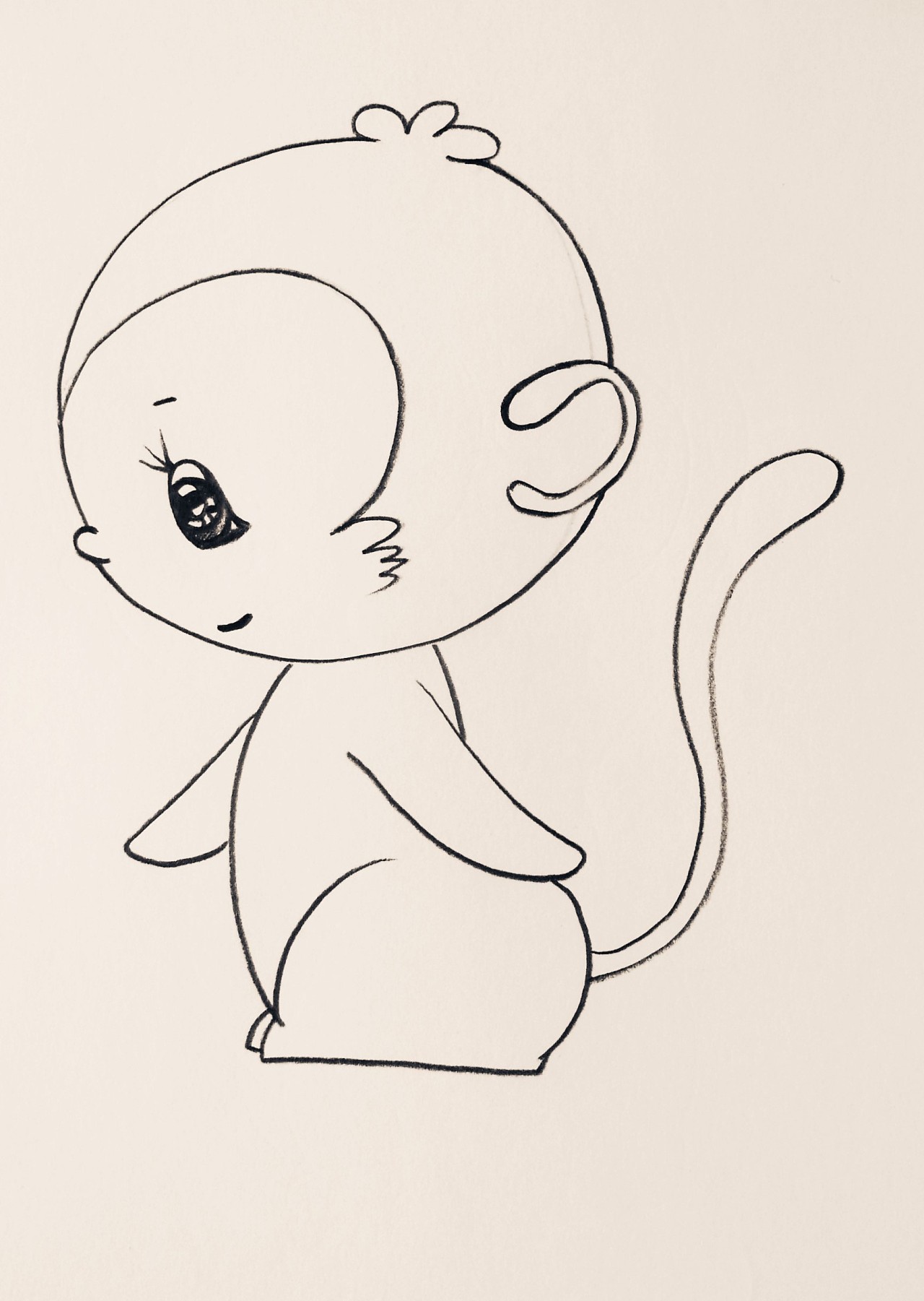 我的手绘卡通画稿