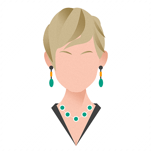 hairstyle（图ZNzYyNTYzMTY=） - 商业插画 - 站酷设计师多读书多看报哈哈原创素材 - 站酷ZCOOL