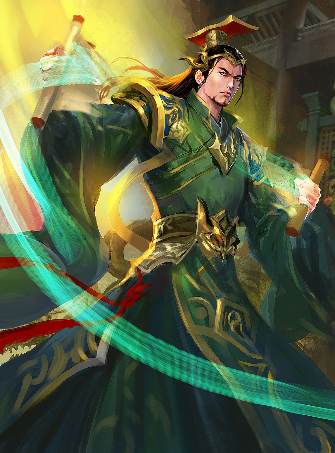 孙权（图ZMTA0NDU5MjU2） - 游戏原画 - 站酷设计师董绍华原创素材 - 站酷ZCOOL