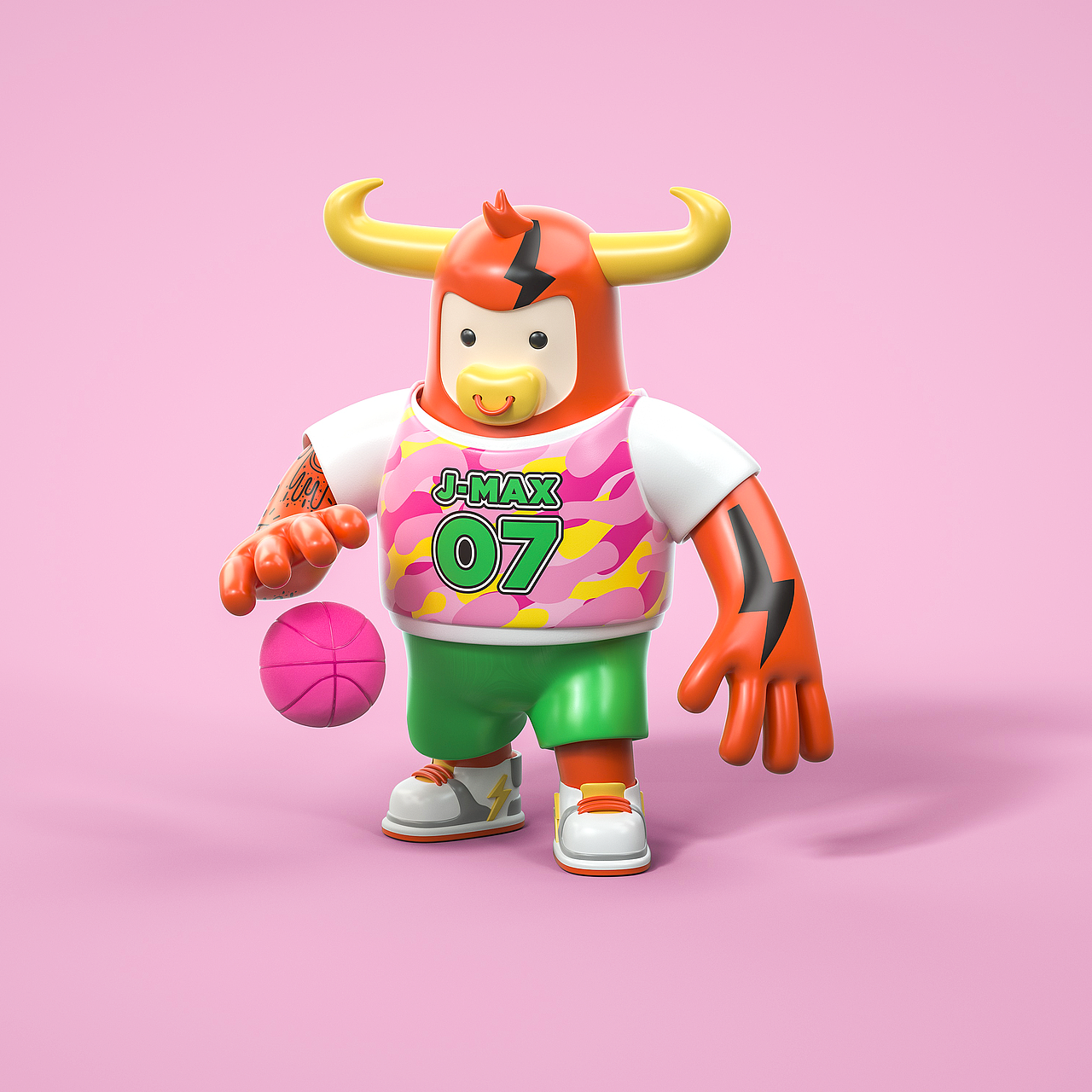 原创IP形象设计|大橘 J-max