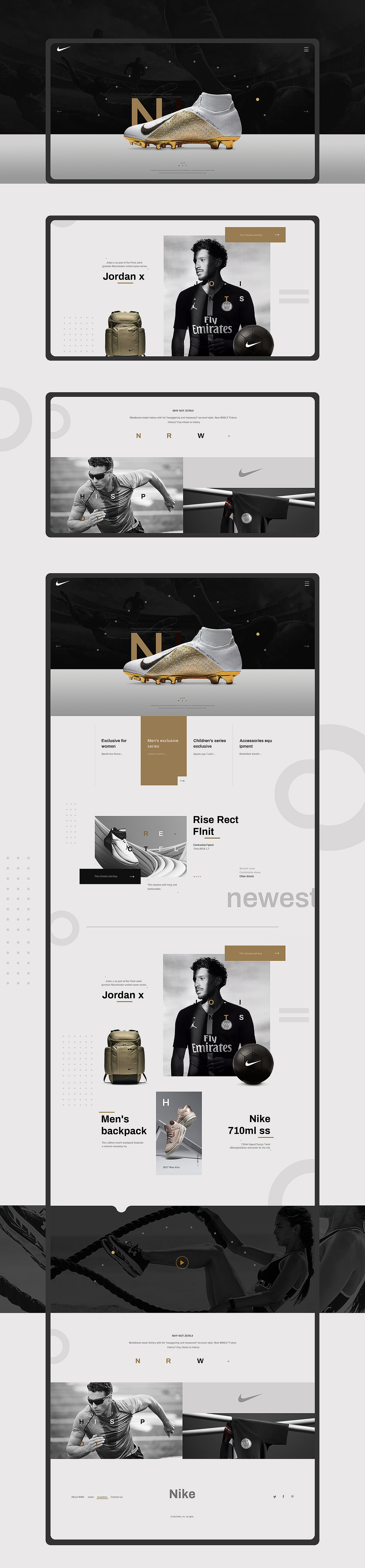 【网页】作品集一