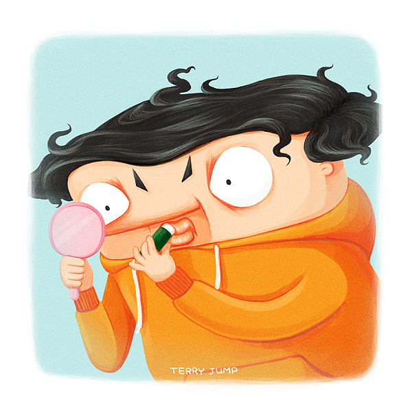 这个大叔有点萌5（图ZMjA3NTU5NDQ=） - 艺术插画 - 站酷设计师terryjump原创素材 - 站酷ZCOOL