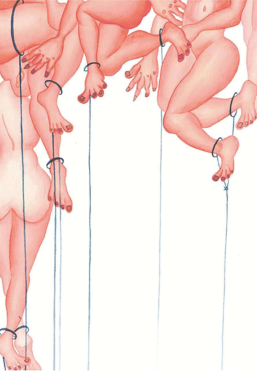 大学毕设 插图《囚》