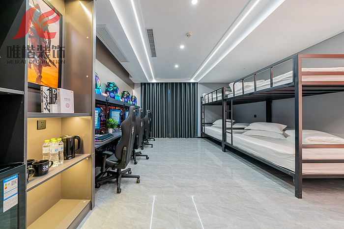 重庆电竞酒店设计案例-泰德尔（图ZMjYzMTcyNDgw） - 酒店餐饮设计 - 站酷设计师唯楷装饰023原创素材 - 站酷ZCOOL