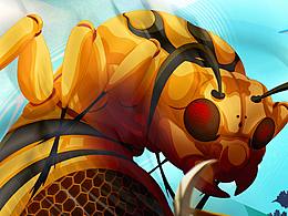 我们的泰拉瑞亚 - 初遇蜂王