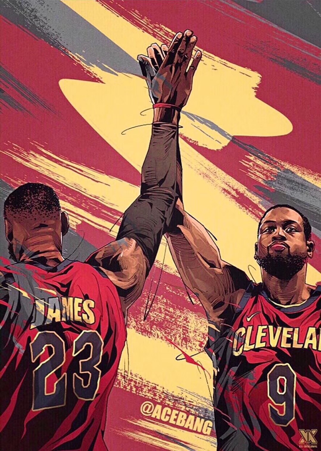 展望新赛季，回顾旧赛季，NBA体育篮球插画集美漫写实（图ZMTMyODE5MTky） - 商业插画 - 站酷设计师AceBang原创素材 - 站酷ZCOOL