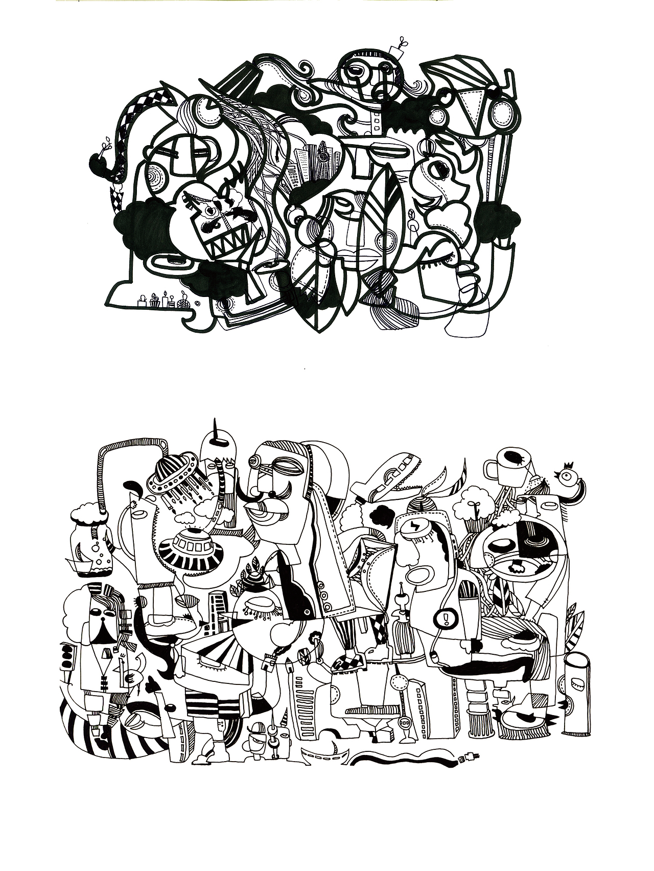 线条白日梦（图ZNDA4NTI1MDA=） - 创作习作 - 站酷设计师冷暖儿unclezoo原创素材 - 站酷ZCOOL