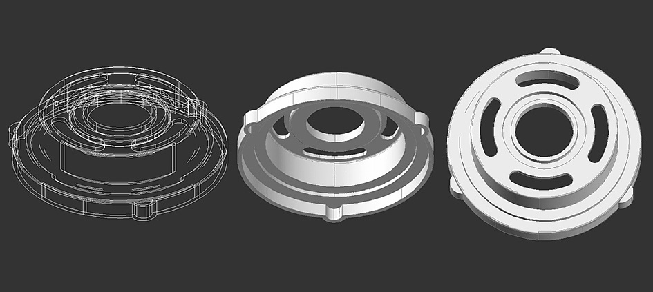 3d建模一个零件