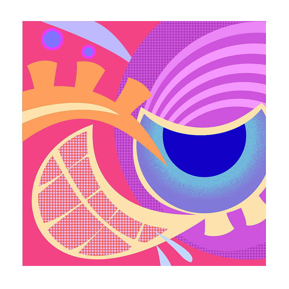 喜怒哀乐色彩构成