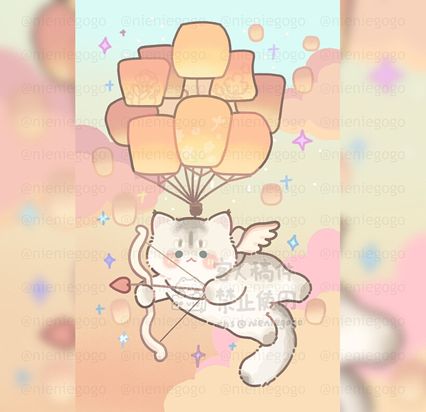 最近的咪咪（图ZMzY4NTA2OTE2） - 商业插画 - 站酷设计师milkyaaa原创素材 - 站酷ZCOOL