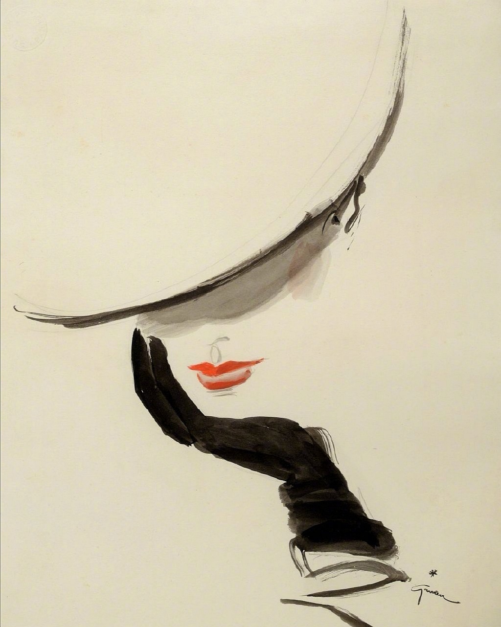 插画分享|雷内格吕奥:时尚的语言