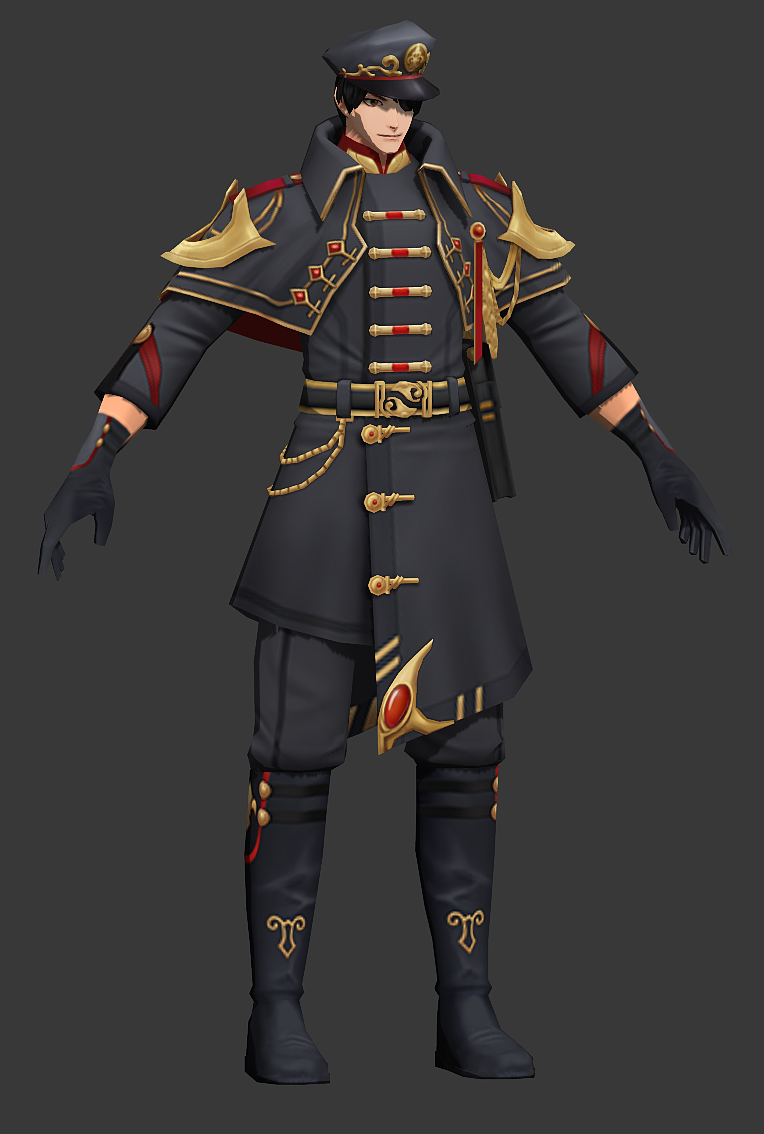 手绘风格游戏模型|三维|人物/生物|张曦simon_原创作品-站酷(zcool)