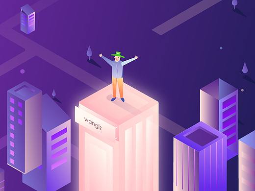 插畫風(fēng)格網(wǎng)頁-原諒小帽子（個人主頁-ZMjcxNTI2MjQ=） - 企業(yè)官網(wǎng) - 站酷設(shè)計(jì)師好吧誰還沒個夢想原創(chuàng)素材 - 站酷ZCOOL