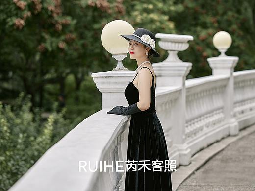 赫本风法式电影感婚纱照，复古里的一抹高贵优雅