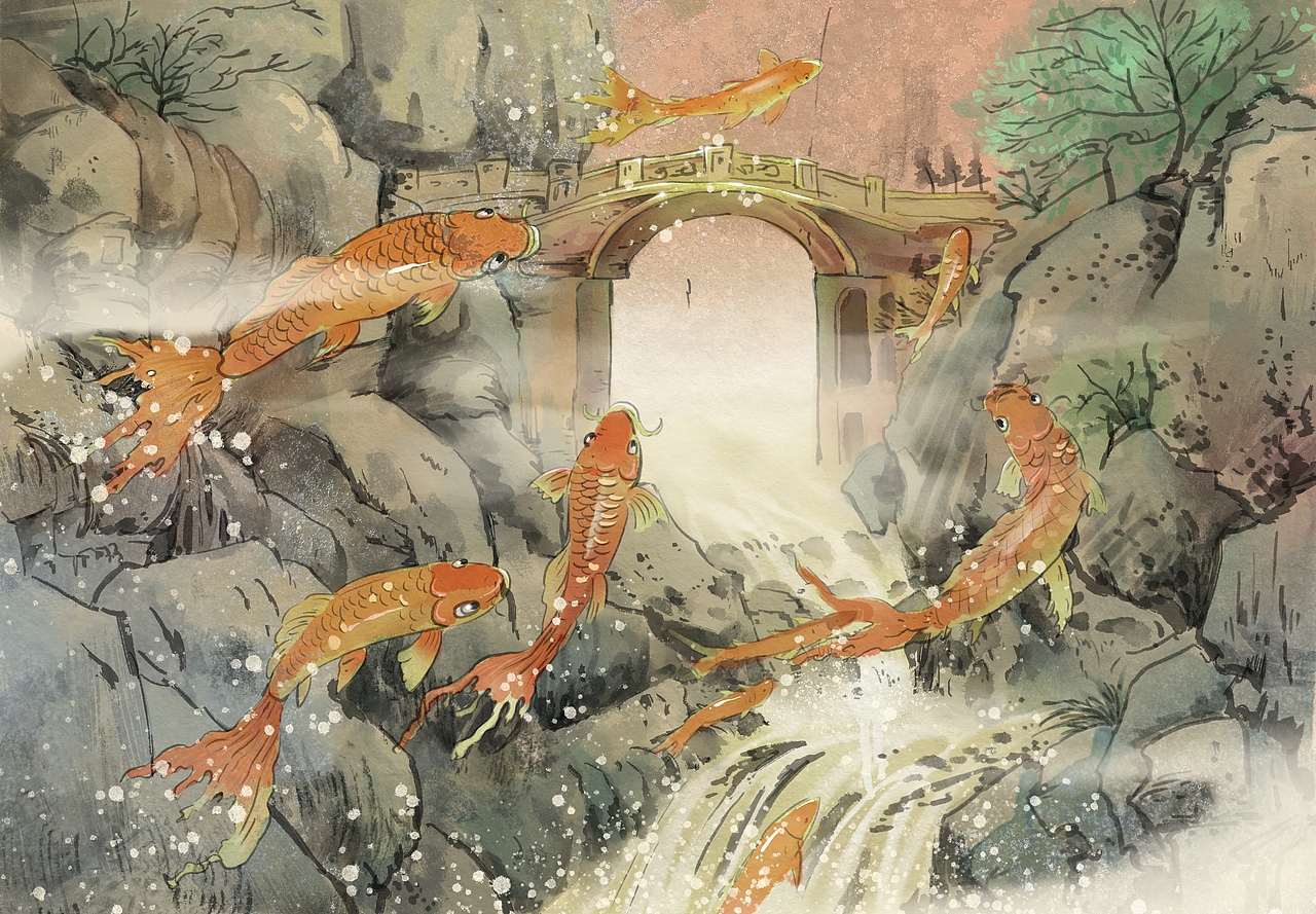 中国妖怪3（图ZMzc2NTk4MTE2） - 绘本 - 站酷设计师miao9原创素材 - 站酷ZCOOL