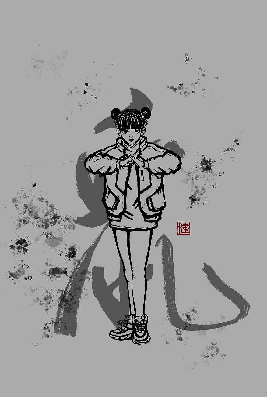 画画打卡生肖鼠