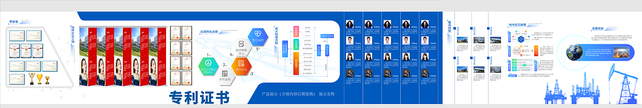 退役军人创业中心展厅设计（20年）（图ZMjcwNDg4MTgw） - 其他空间 - 站酷设计师秋秋在野原创素材 - 站酷ZCOOL