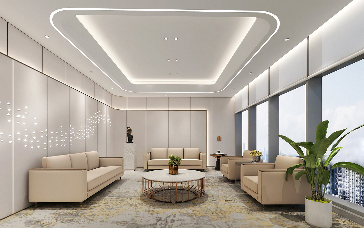 壹创设计 | 全省办公场地及环境装修设计暨空间SI 项目（图ZMjg0NTIyMTAw） - 商业空间设计 - 站酷设计师壹创设计A原创素材 - 站酷ZCOOL