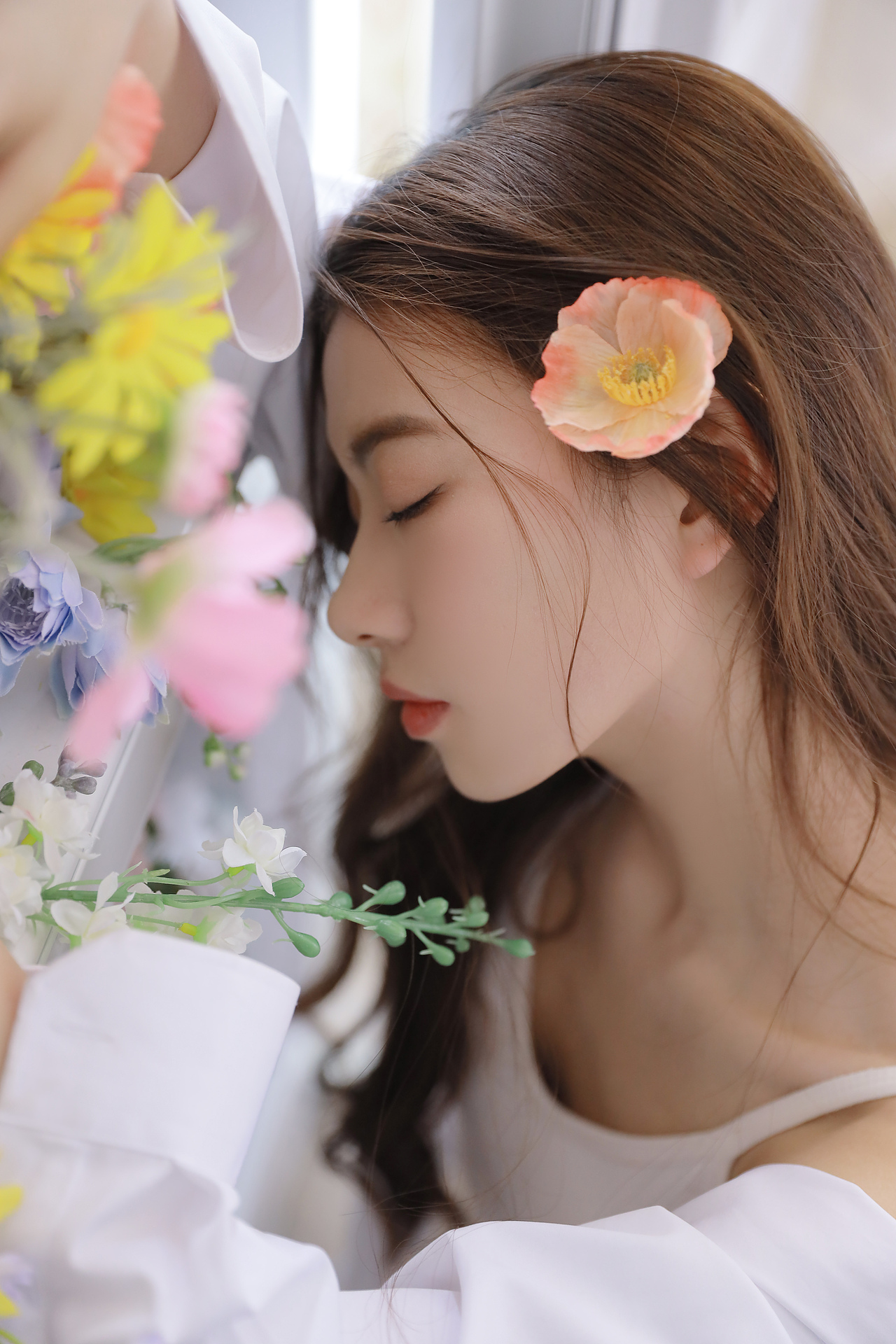 我在冰箱里种满了鲜花🌸｜你觉得她们开的好么？