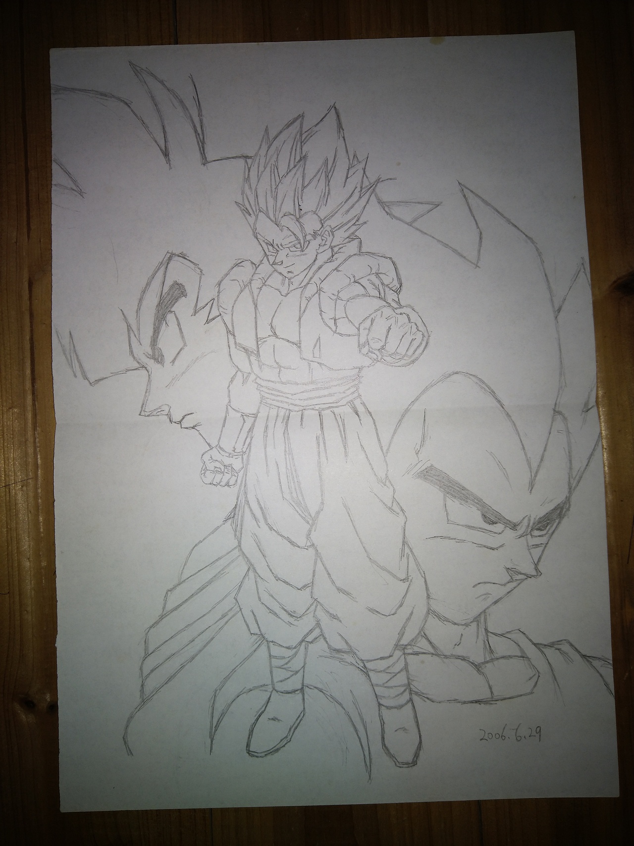 七龙珠海报ai线稿