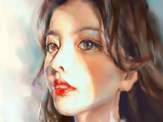 美女头像
