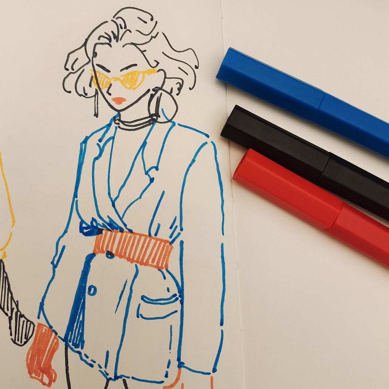 人生的意义在于快乐画画!速写day61-70总结（图ZMzQzOTQ3OTky） - 绘画 - 站酷设计师Joan97原创素材 - 站酷ZCOOL