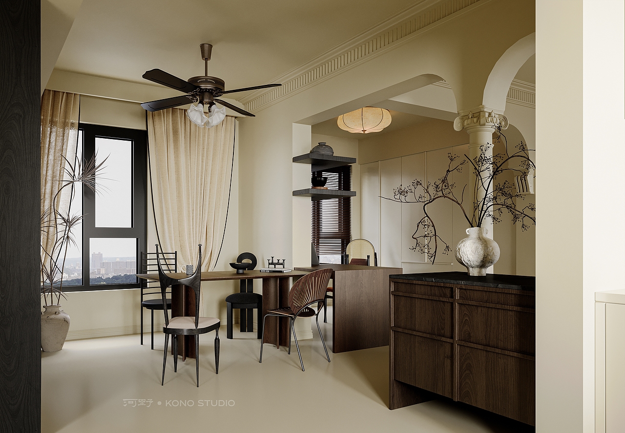 珠江花城｜河野KONOSTUDIO（图ZMzc0MTY2MjM2） - 家装设计 - 站酷设计师河野KONOSTUDIO原创素材 - 站酷ZCOOL