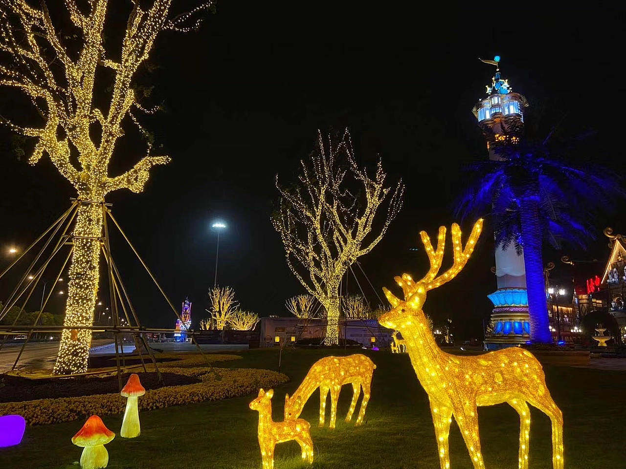 景观树木亮化提升-蚂蚁美陈