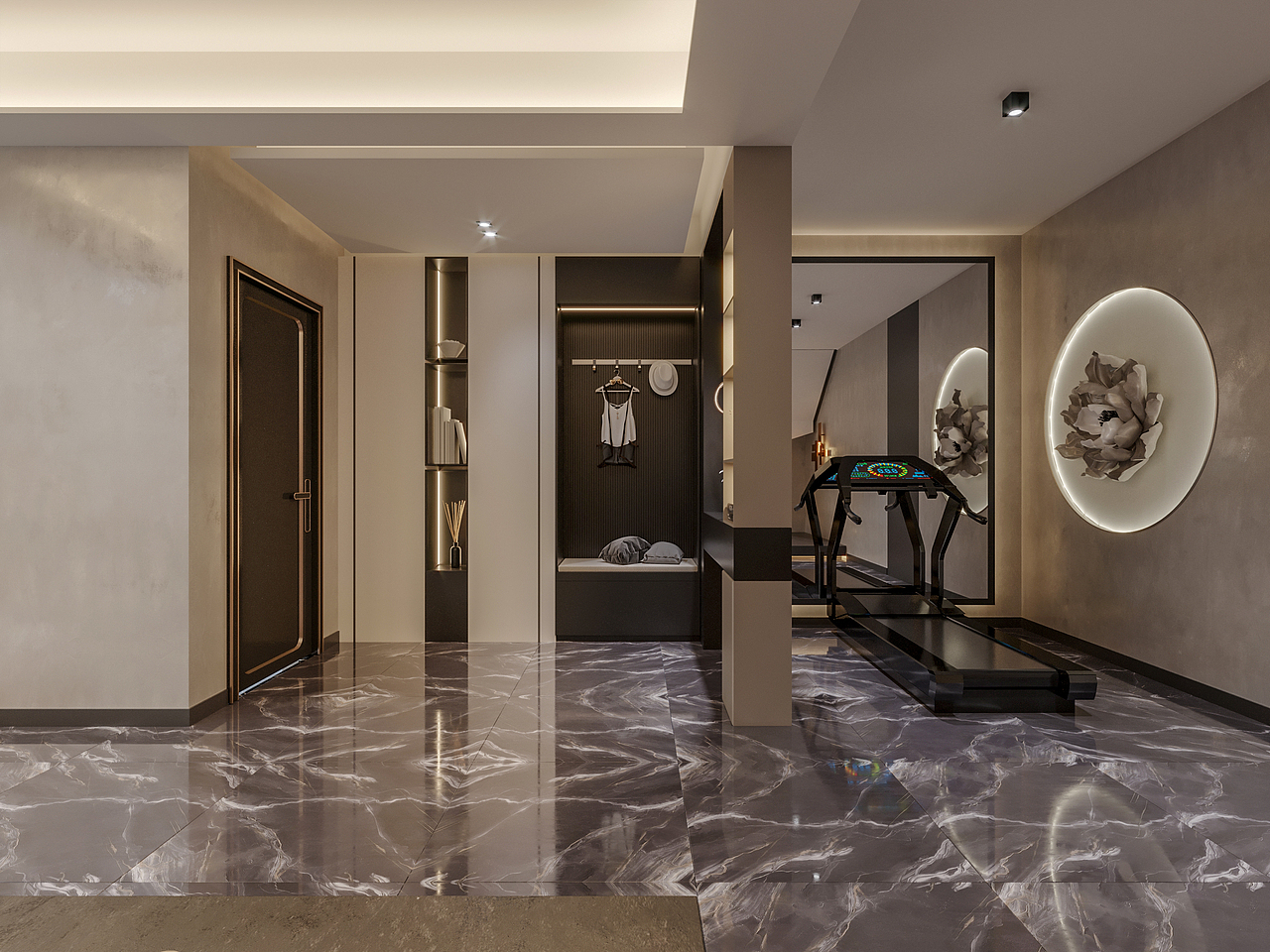 融于现代空间里的低调与奢华（图ZMjA2OTM1MTYw） - 家装设计 - 站酷设计师木梵空间设计表现原创素材 - 站酷ZCOOL