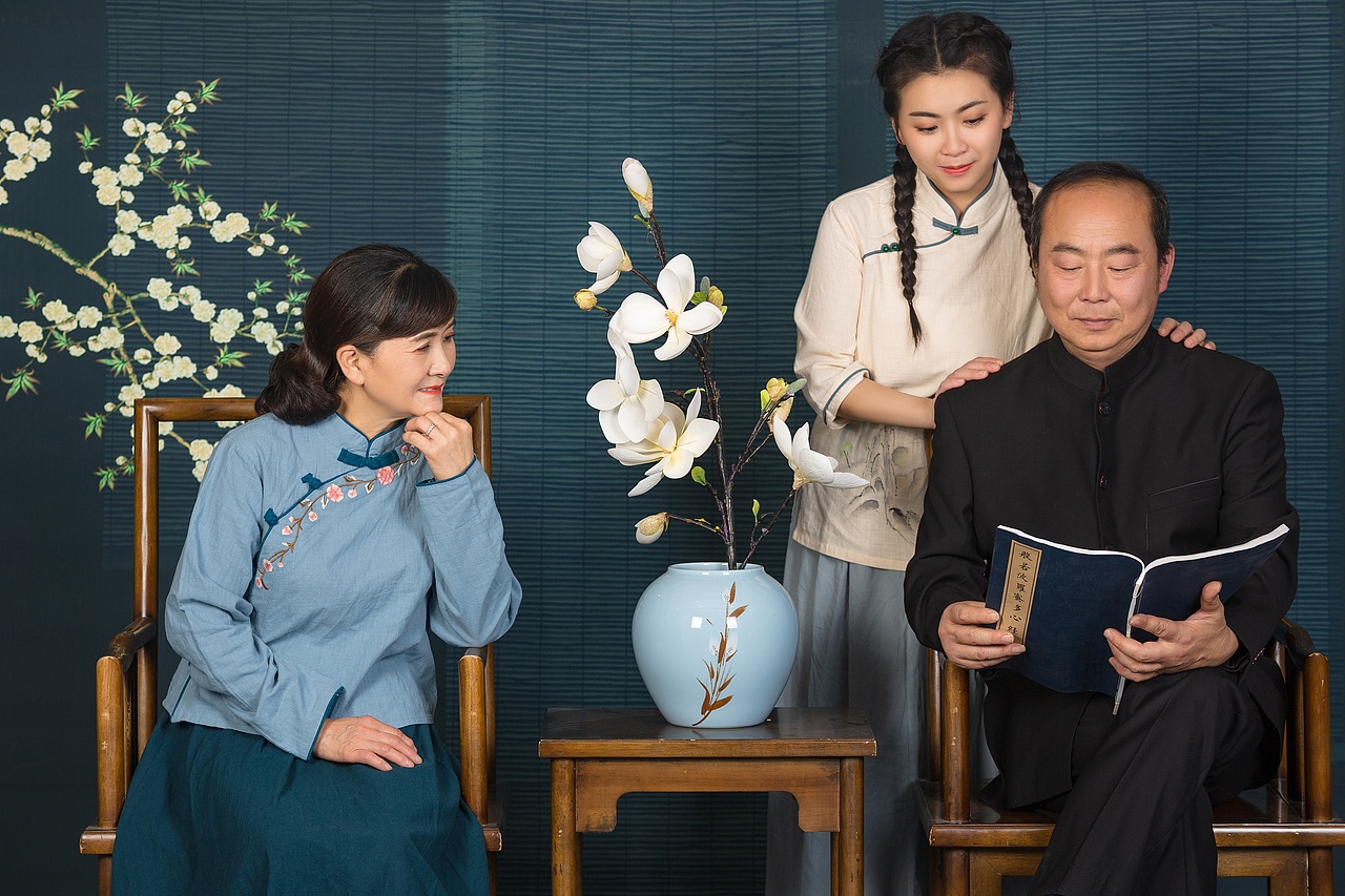 全家福中国风系列（图ZMjQwNzgyNjE2） - 人像摄影 - 站酷设计师同类社Studio原创素材 - 站酷ZCOOL