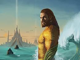 电影《海王》同人绘画