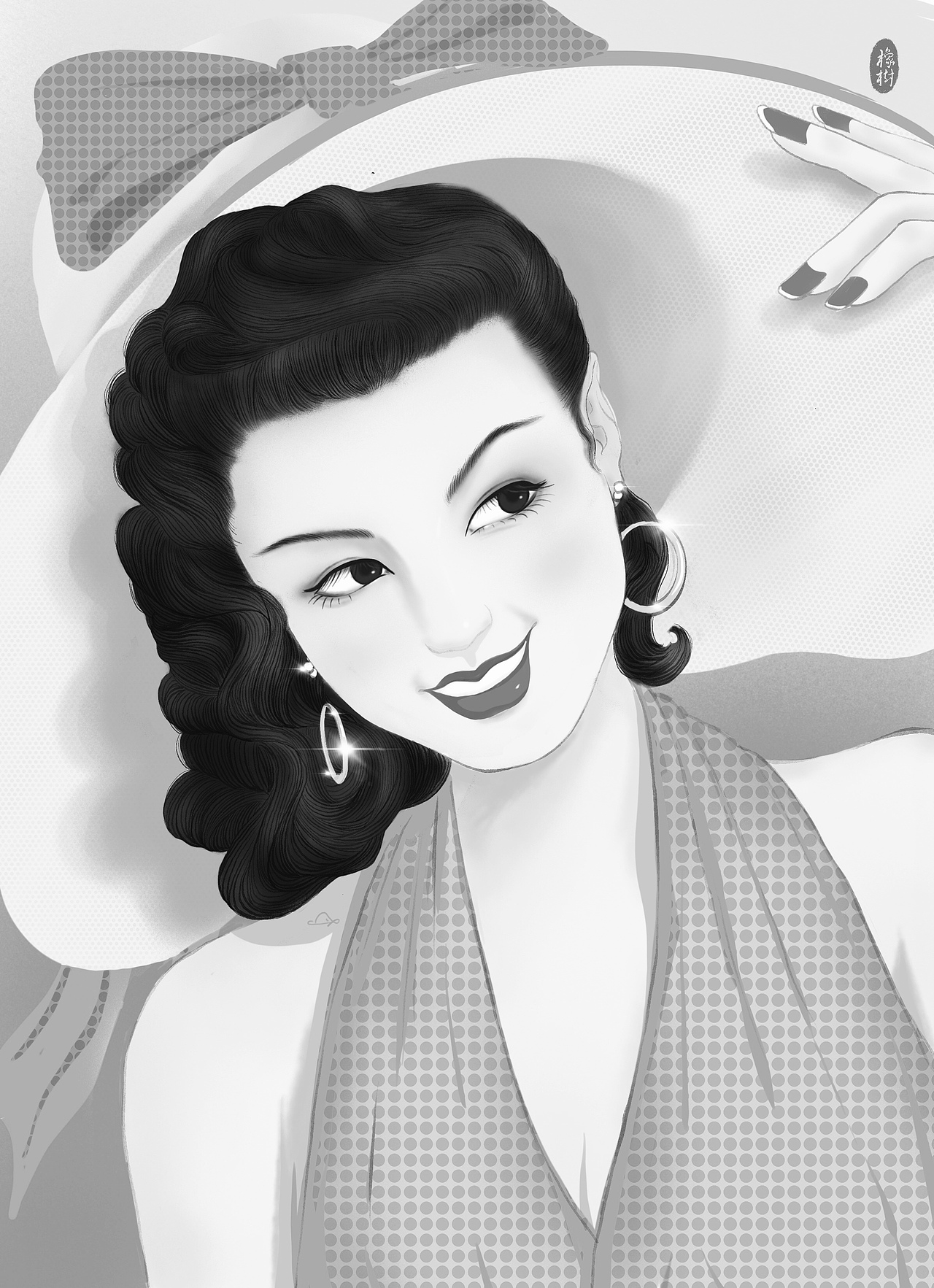 夏日（图ZMzEwOTg5NjA0） - 艺术插画 - 站酷设计师是橡树Oak原创素材 - 站酷ZCOOL