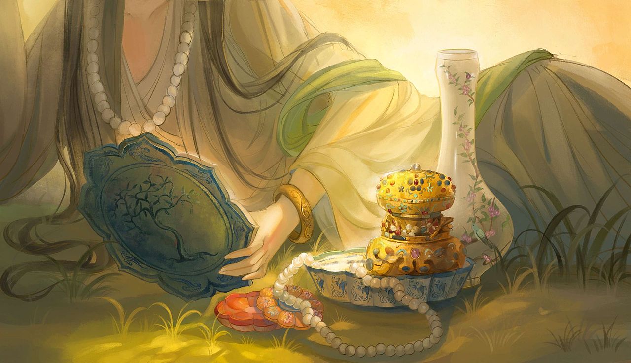 古风伪厚涂年度总结（图ZMzY0MjcwMTA4） - 艺术插画 - 站酷设计师小赞恩原创素材 - 站酷ZCOOL