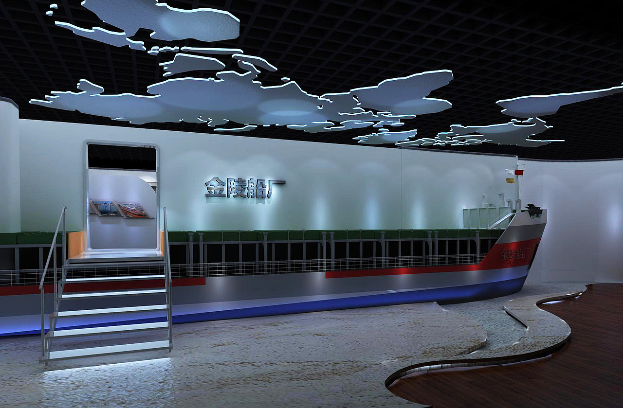金陵船厂企业展厅（图ZMTI5MTM0MDI4） - 家装设计 - 站酷设计师XXXWXH原创素材 - 站酷ZCOOL