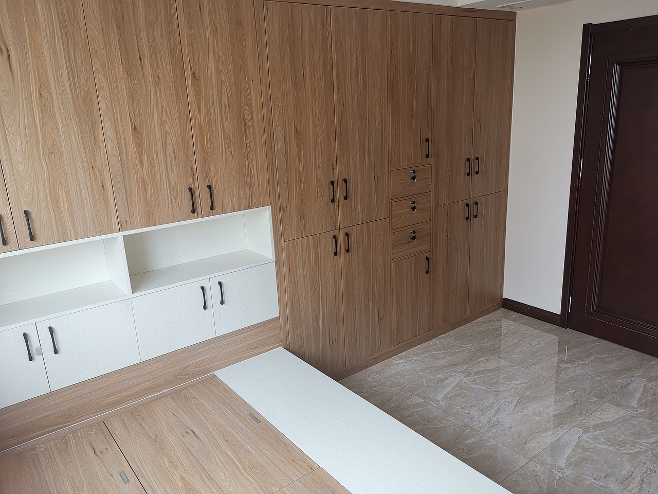 滕州观唐装饰装修 星尚城中式风格完工工地实景图效果