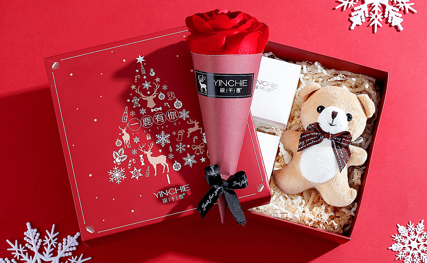 跨境圣诞节礼物包装盒烘焙糖果饼干牛皮纸盒创意圣诞礼品礼盒定制-阿里巴巴