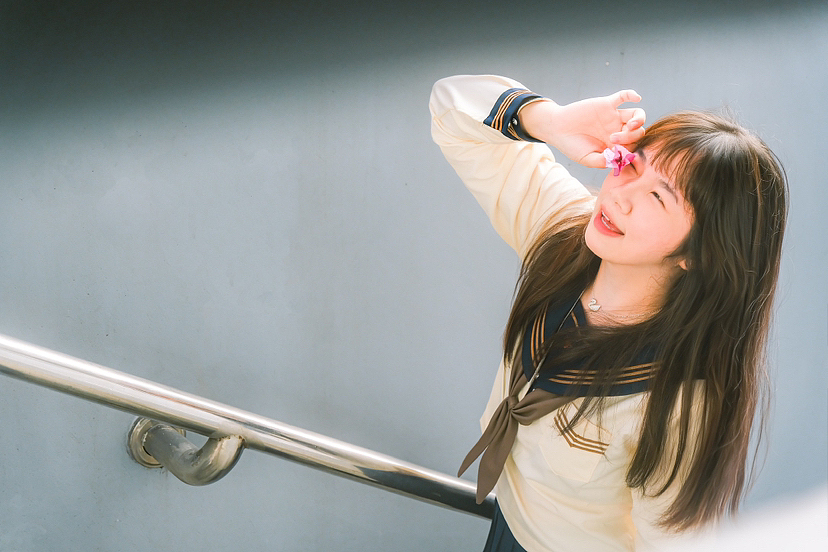 周末一组照片,很甜,小幸运