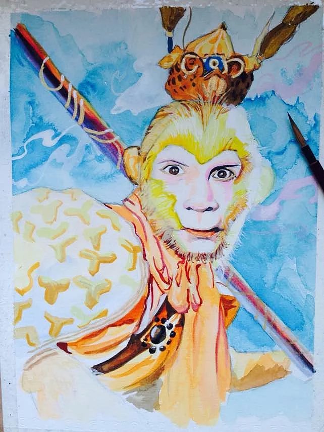 estam花果山水帘洞齐天大圣孙悟空