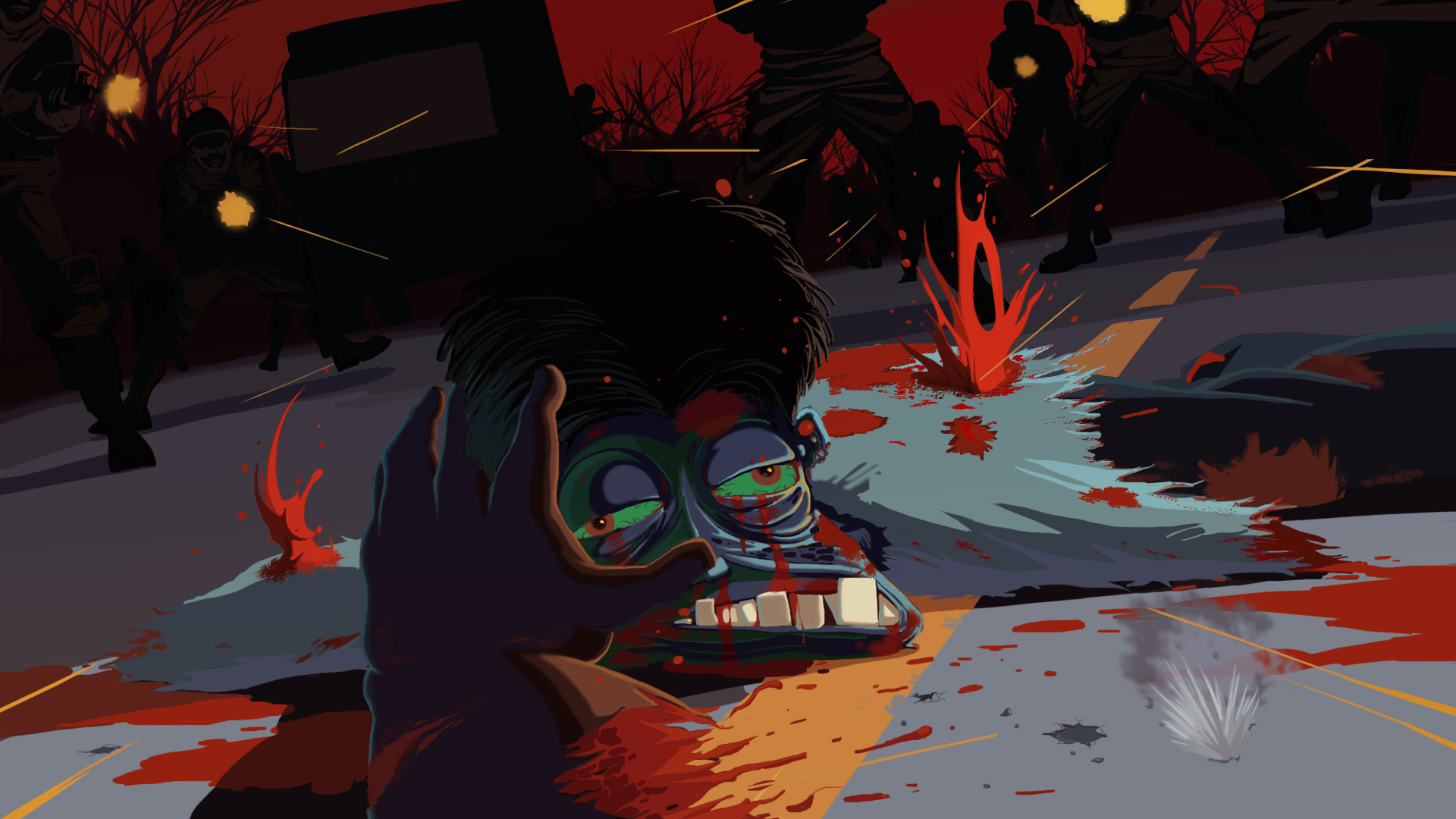 《僵尸兄弟》全彩故事板