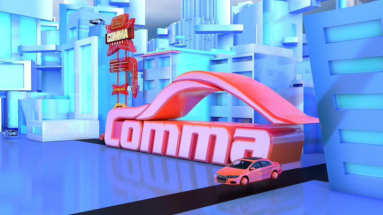 COMMA（图ZOTcxOTMwODg=） - 海报 - 站酷设计师VillagersOldD原创素材 - 站酷ZCOOL