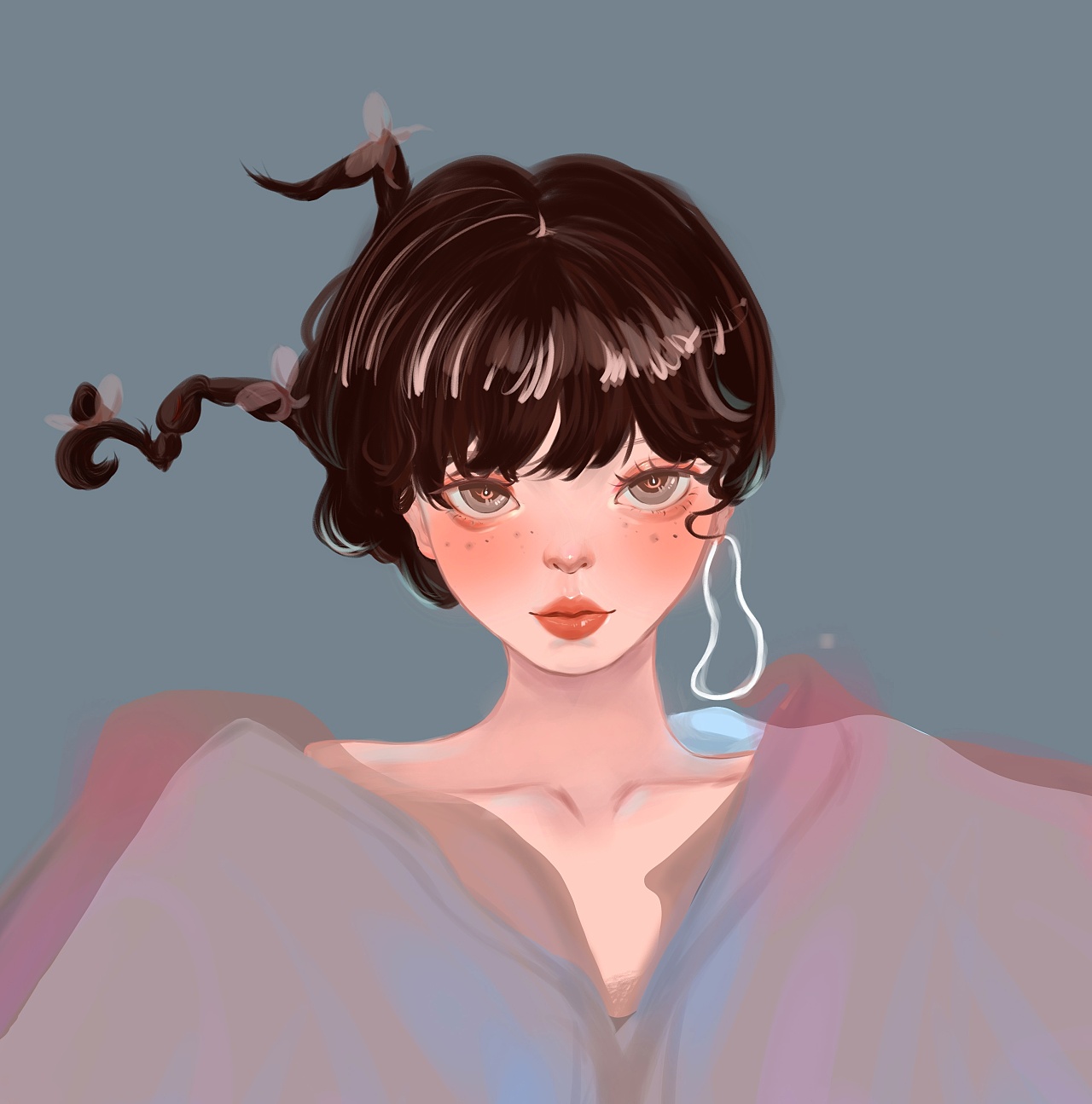 画了半天的美女子|动漫|肖像漫画|是大年呀 - 原创作品 - 站酷 (zcool