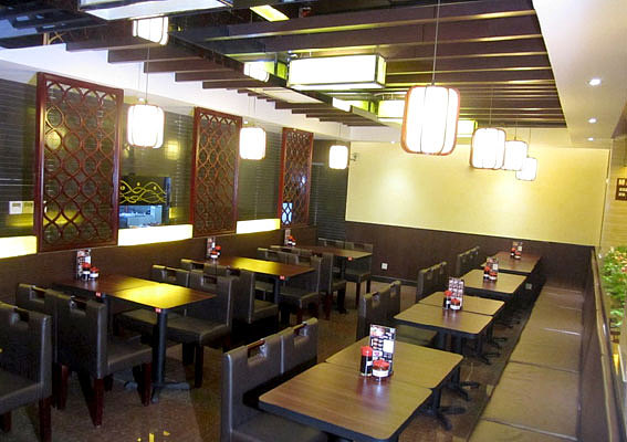 西式快餐连锁店设计、上海面馆加盟店设计、餐