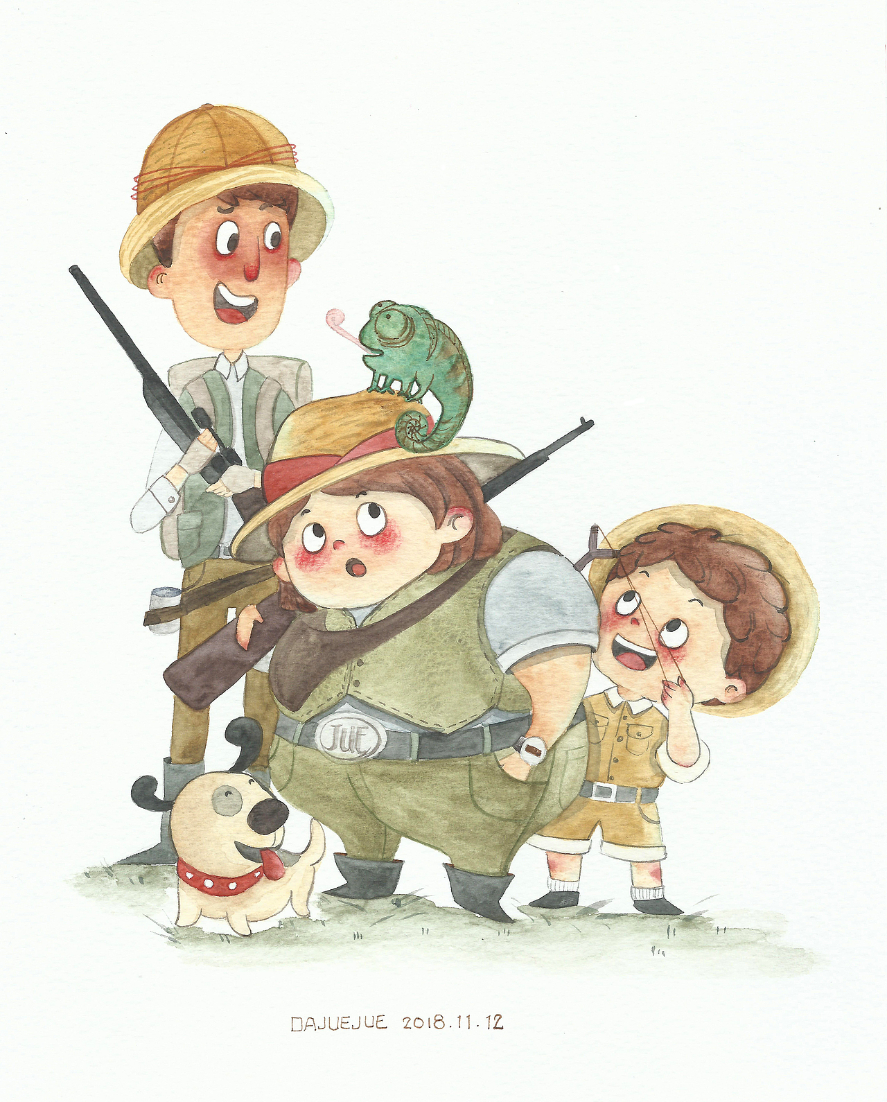 最近的插画习作