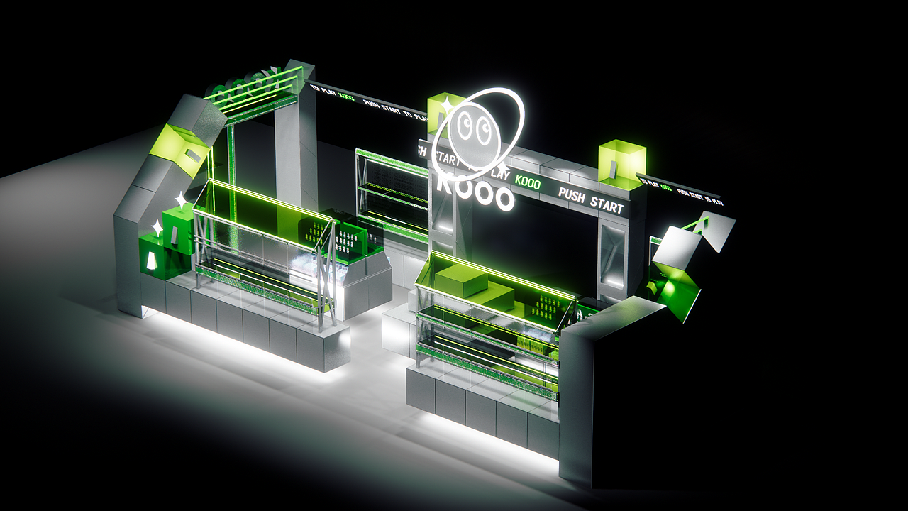 JOYPOLIS x KOOO潮玩店铺设计（图ZMjg3MTI2MDQ0） - 商业空间设计 - 站酷设计师王蒜蓉Wotswrong原创素材 - 站酷ZCOOL