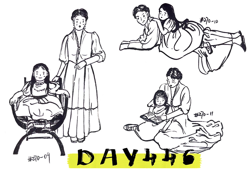 速写60天挑战第8次2023年11月到12月（图ZMzU3OTA4Nzg0） - 创作习作 - 站酷设计师易意Evelyn原创素材 - 站酷ZCOOL